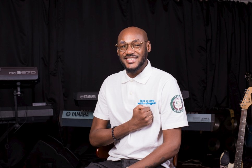 2Baba appointed new UNHCR goodwill ambassador