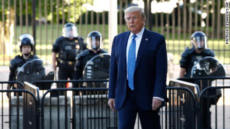 Donald Trump admits he went to White House bunker during George Floyd protests, but claims it was just for a brief 'inspection'