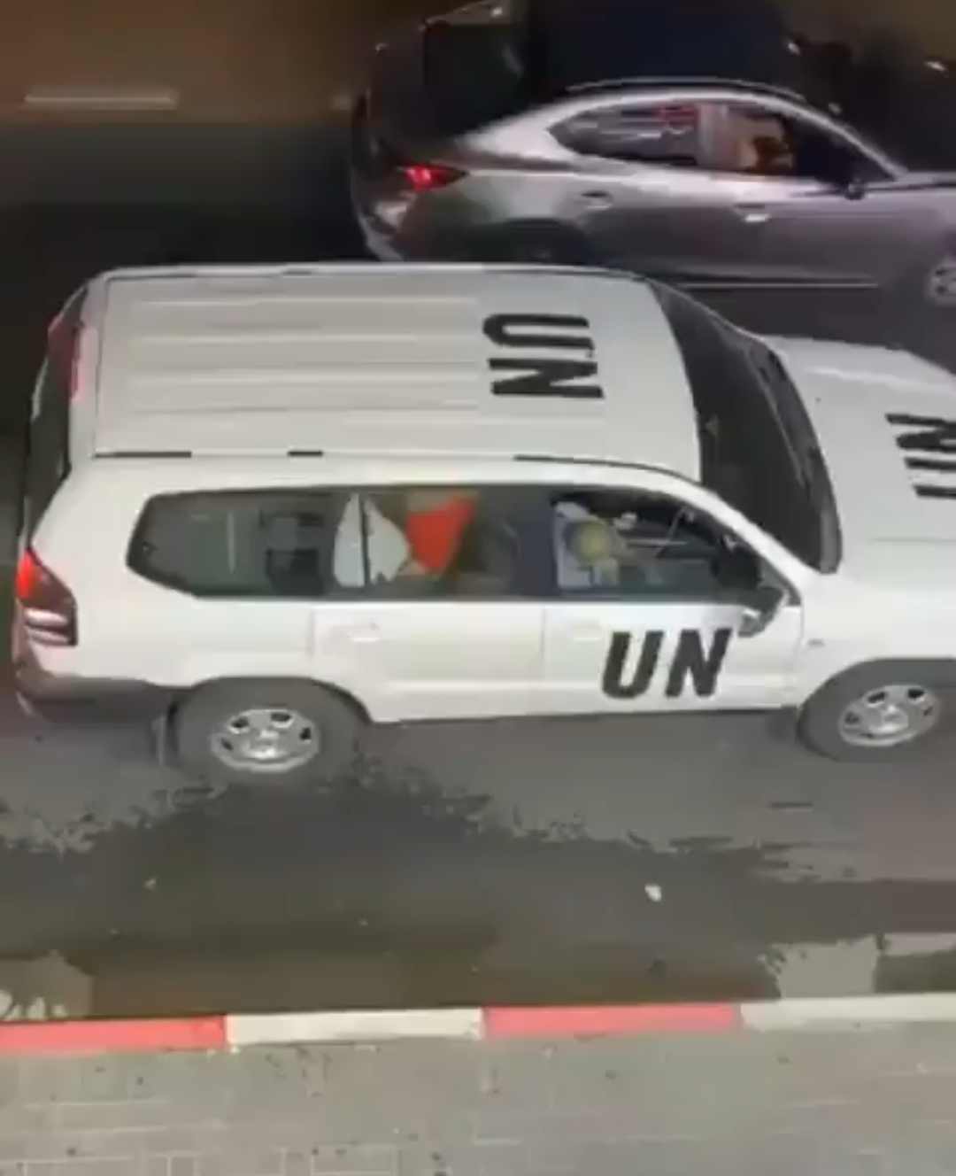 Deeply disturbed video of couple having sex in UN official vehicle