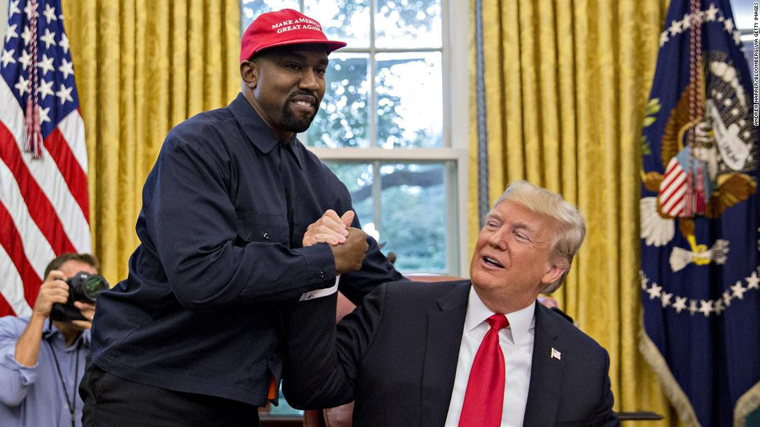 Donald Trump reacts to Kanye West's presidential bid