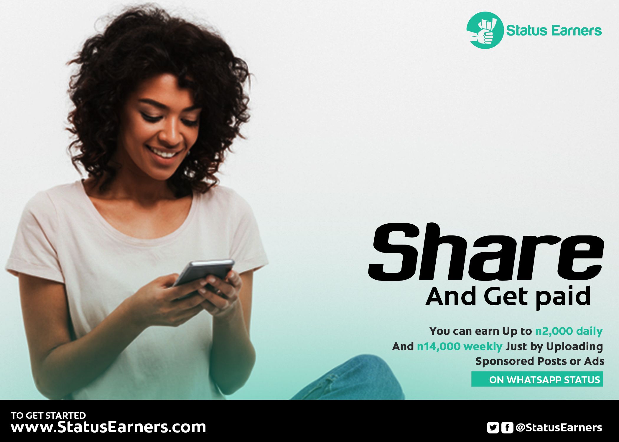 Status Earners: How To Make Money Sharing Post On WhatsApp Status